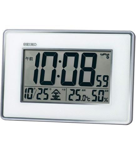 Amazon.co.jp: セイコークロック 置き時計 目覚まし時計